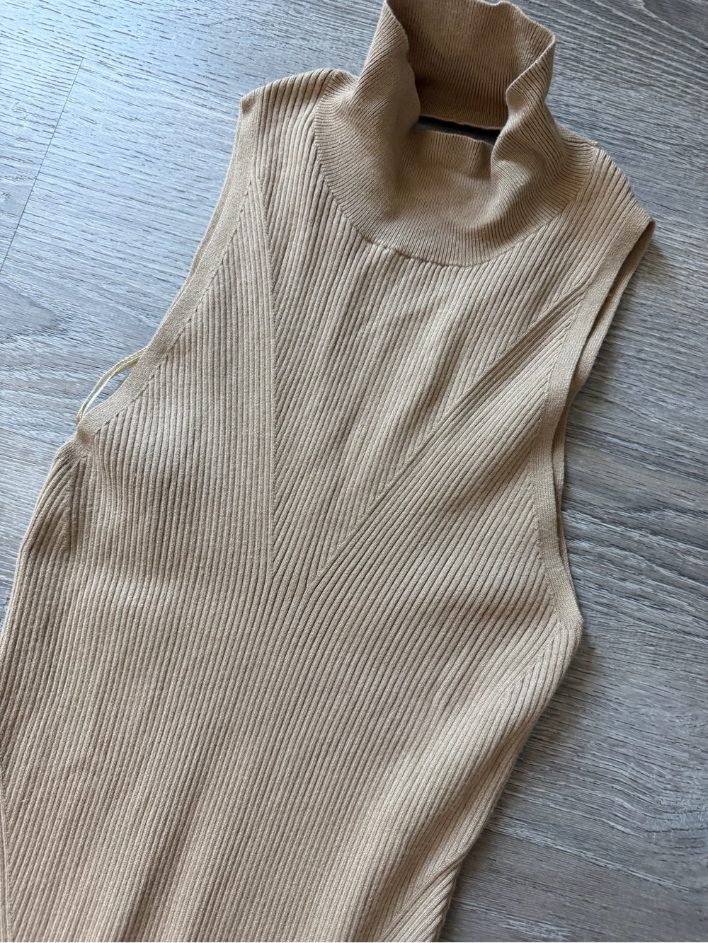Anthropology Knit Ribbed Midi Dress - Picture 6 of 13